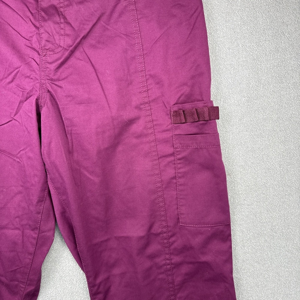 Beyond Scrubs Women's Pants In Egg Plant Purple Size XL RN 102904‎ - Picture 4 of 9